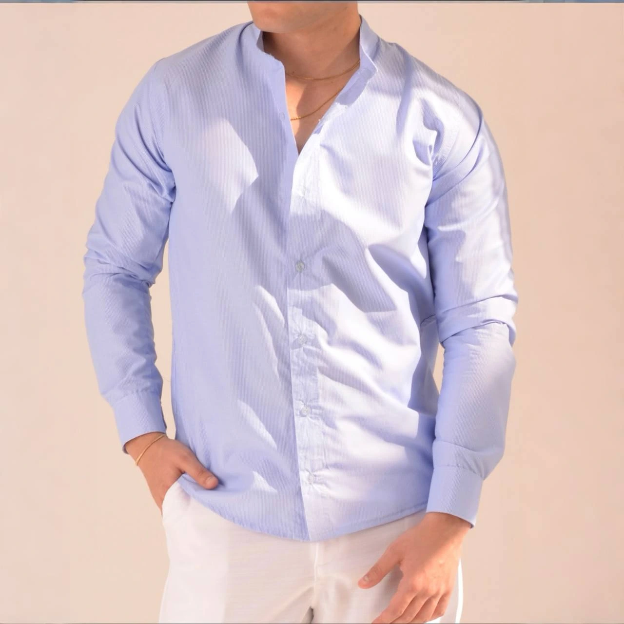 Camisa Manga Larga Santorini Fira